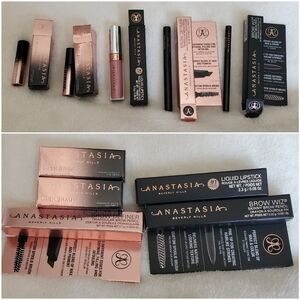 NEW - Anastasia Beverly Hills - Bundle of 5 Mascara Lipstick Brows Mini Travel